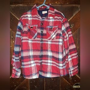 🙂 3/15 Cat and Jack quilted shirt size 6/7❤